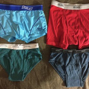 4 Vintage Medium 32 34 Men's Used Clean Briefs